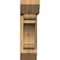 Ekena Millwork Olympic Slat Rough Sawn Bracket w/ Offset Brace, Western Red Cedar, 6"W x 20"D x 20"H BKT0604X20X20OLY06RWR - alternate 2